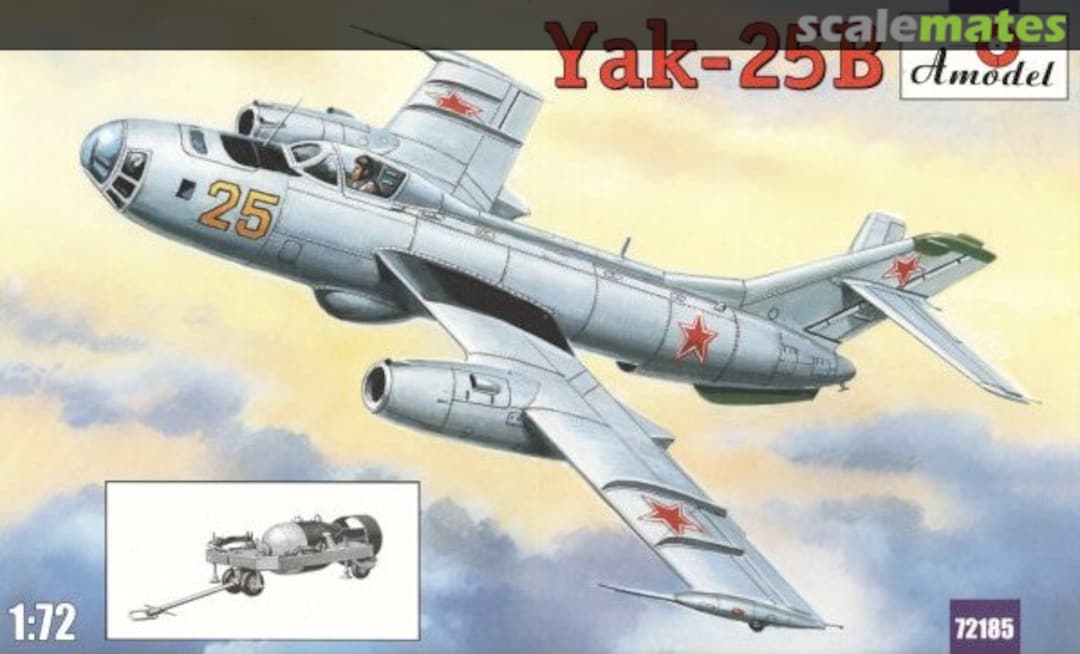 Boxart Yak-25B 72185 Amodel