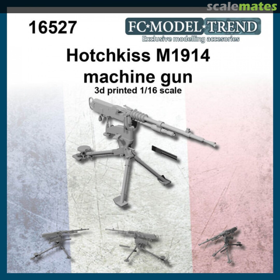 Boxart Hotchkiss M1914 machine gun (1:16) 16527 FC Model Trend Boxart Hotchkiss M1914 machine gun (1:16) 16527 FC Model Trend