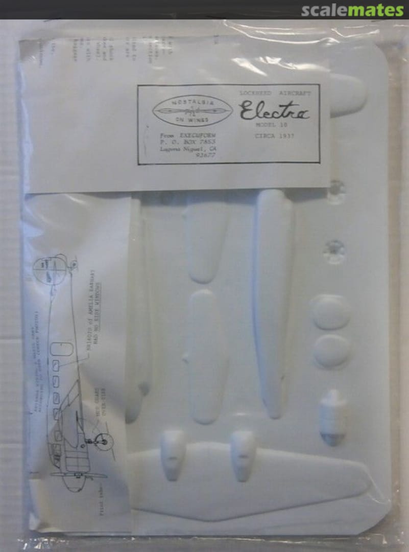 Boxart Lockheed Electra Model 10 10 Execuform Boxart Lockheed Electra Model 10 10 Execuform