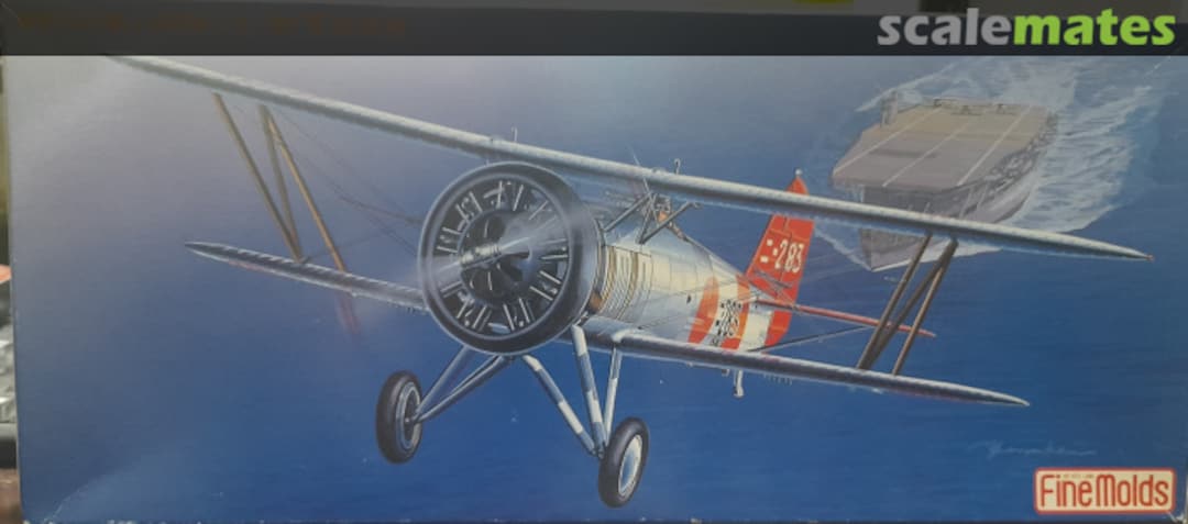 Boxart Imperial Japanese Navy Carrier Fighter Nakajima A2N1-2 Type 90 FP10(FP12) Fine Molds Boxart Imperial Japanese Navy Carrier Fighter Nakajima A2N1-2 Type 90 FP10(FP12) Fine Molds