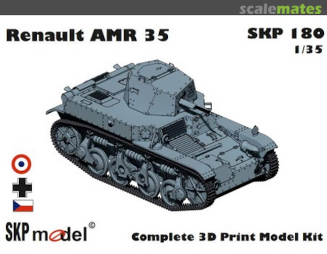 Boxart Renault AMR 35 SKP 180 SKP model Boxart Renault AMR 35 SKP 180 SKP model