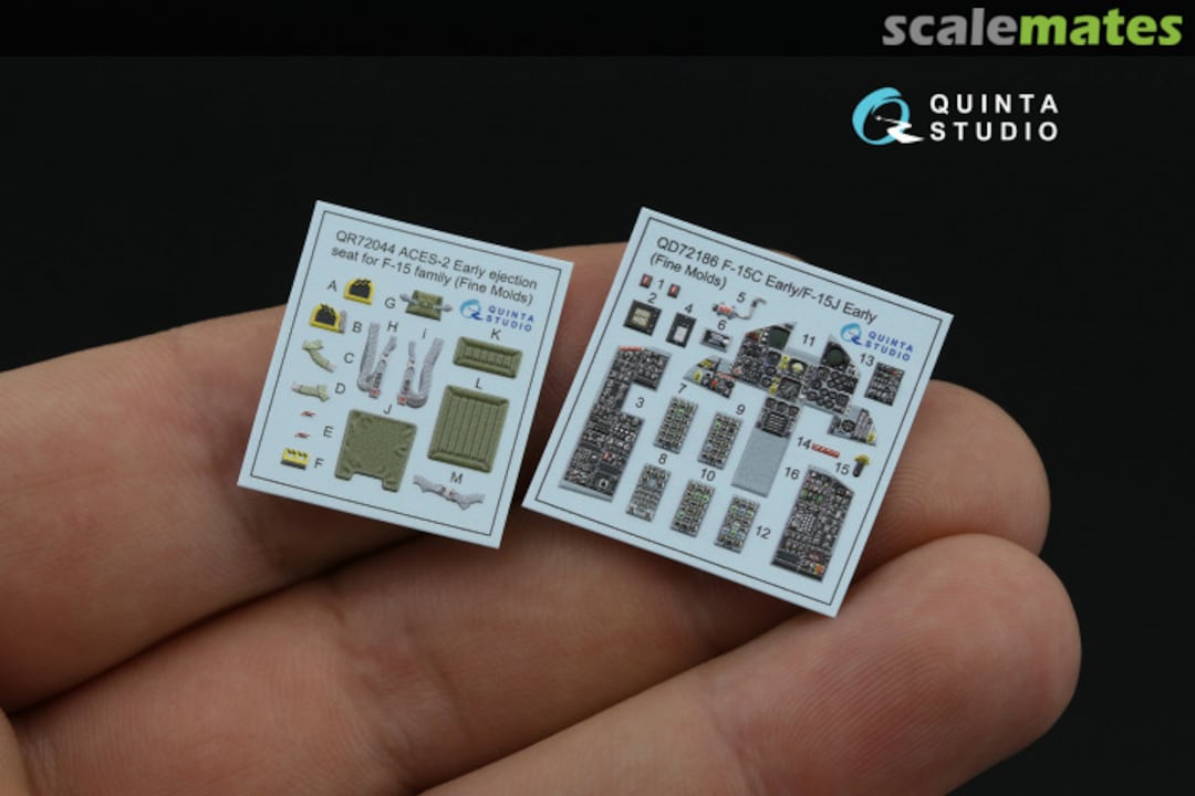 Contents F-15C Early/F-15J Early* interior 3D decals QD72186 Quinta Studio Contents F-15C Early/F-15J Early* interior 3D decals QD72186 Quinta Studio