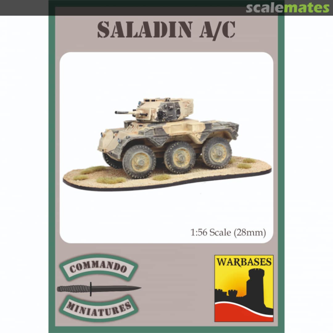 Boxart Saladin Armoured Car Commando Miniatures Boxart Saladin Armoured Car Commando Miniatures