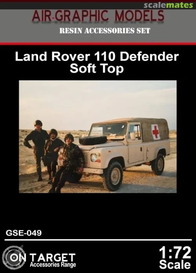 Boxart Land Rover 110 Defender GSE-049 Air-Graphics Models Boxart Land Rover 110 Defender GSE-049 Air-Graphics Models