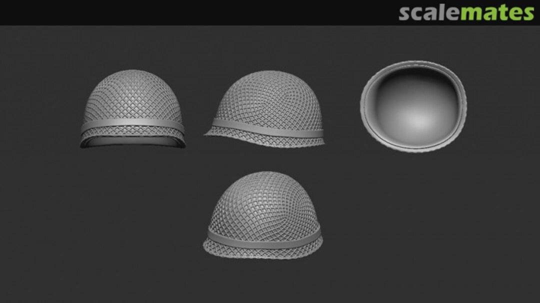 Boxart US Helmet M1 with Camouflage Cover H033-48 Firma49 Boxart US Helmet M1 with Camouflage Cover H033-48 Firma49