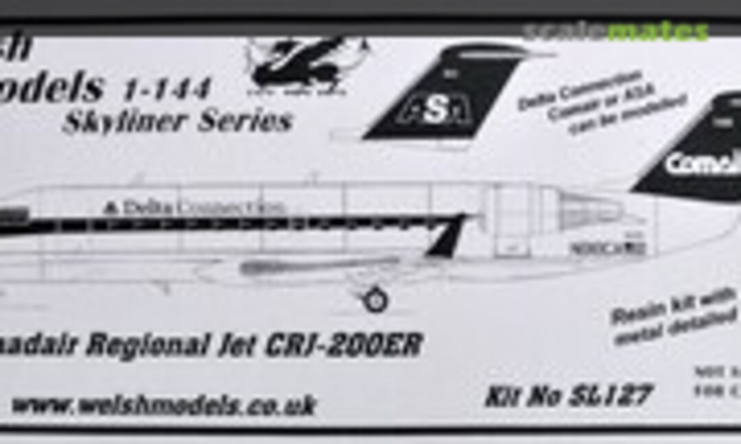 Canadair Regional Jet CRJ-200ER (Welsh Models SL127)