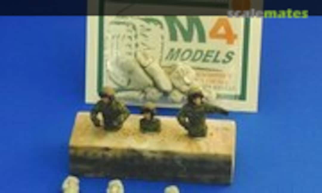 1:35 Modern Spanish tank crew (M4 Models 35009) 35009
