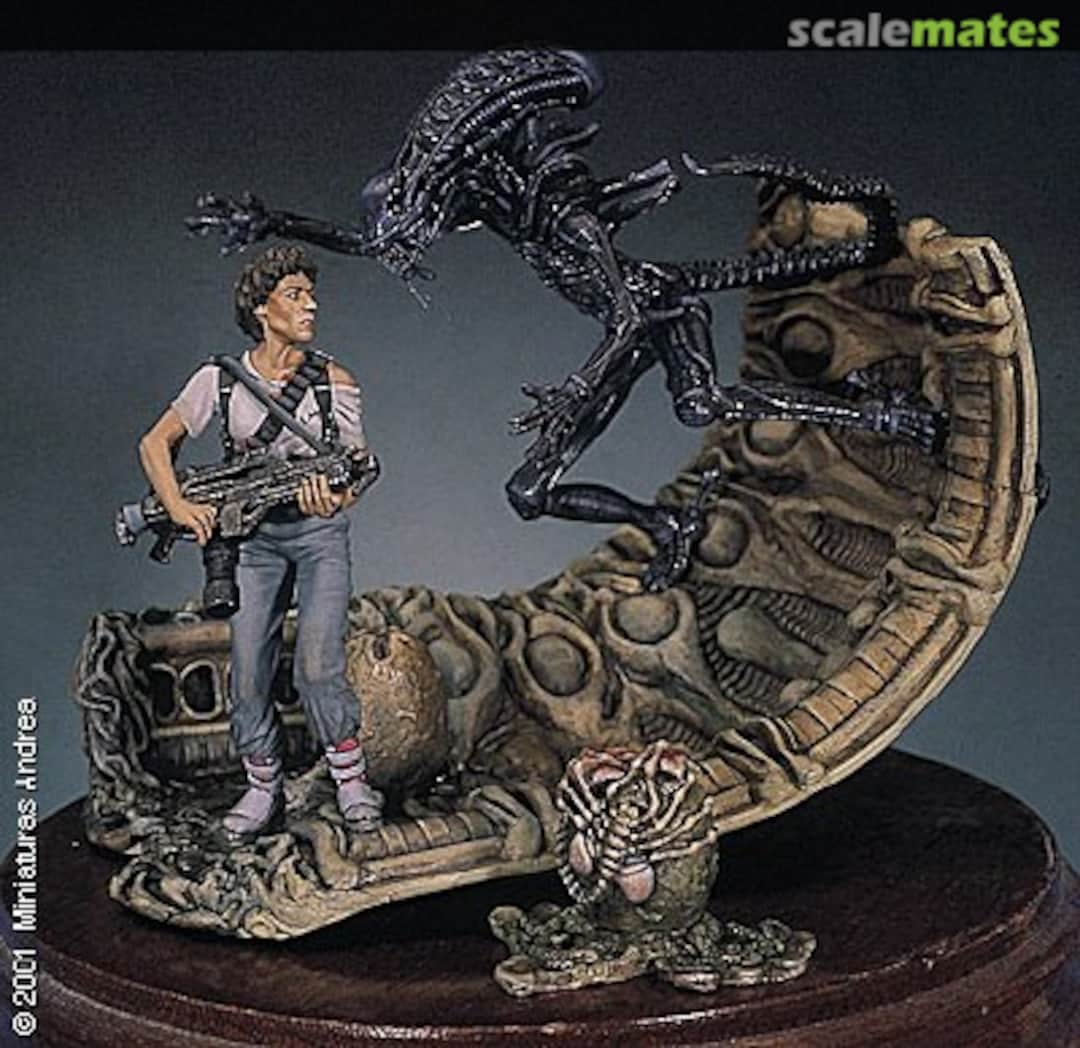 Boxart Xenomorph SG-S08 Andrea Miniatures Boxart Xenomorph SG-S08 Andrea Miniatures