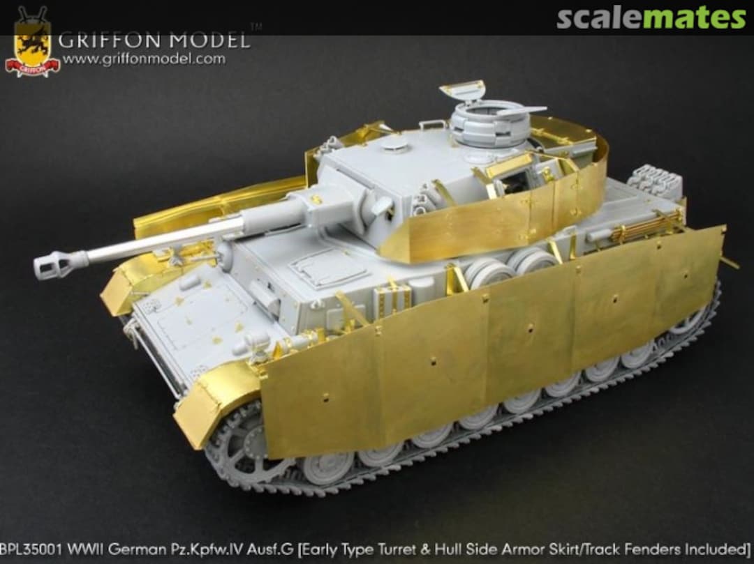 Boxart Pz.Kpfw. IV Ausf. G Early Type BPL35001 Griffon Model Boxart Pz.Kpfw. IV Ausf. G Early Type BPL35001 Griffon Model