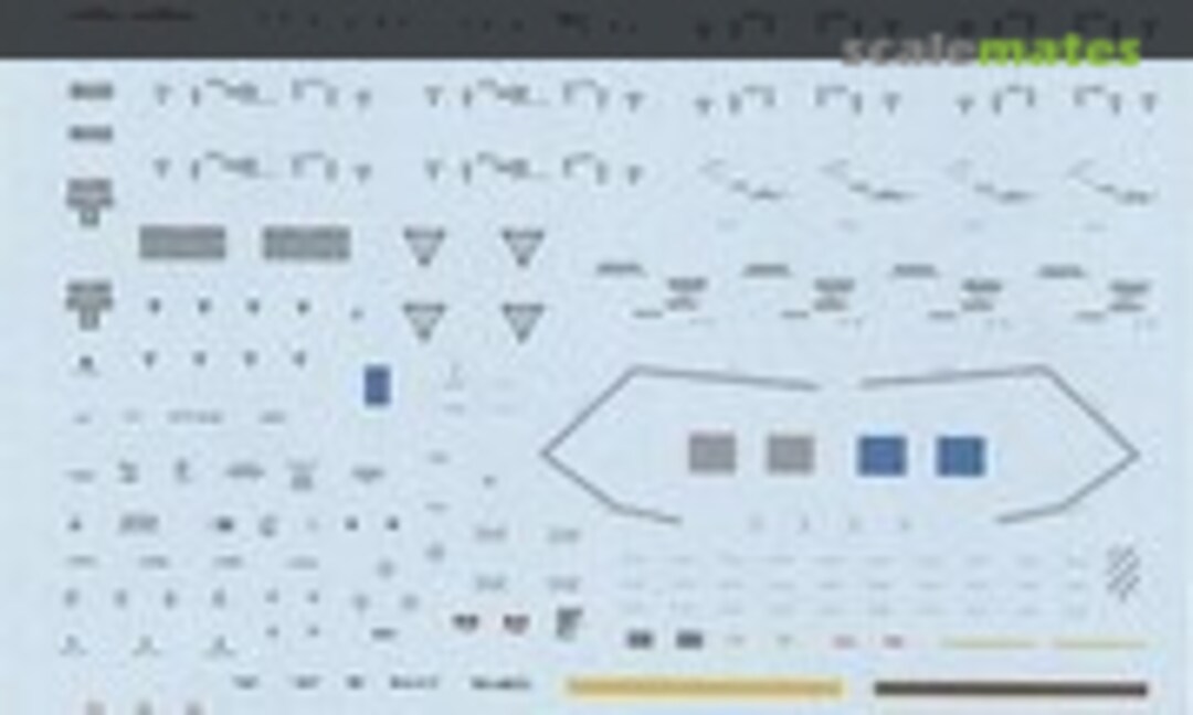 1:48 F/A-18A-D Hornet Stencils (MAW-Decals 48-MAW-012) 48-MAW-012