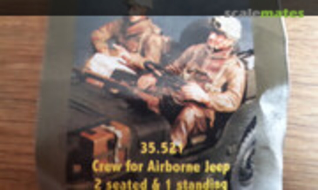 1:35 Para Jeep Crew (2 Figures) (Resicast 35.521) 35.521