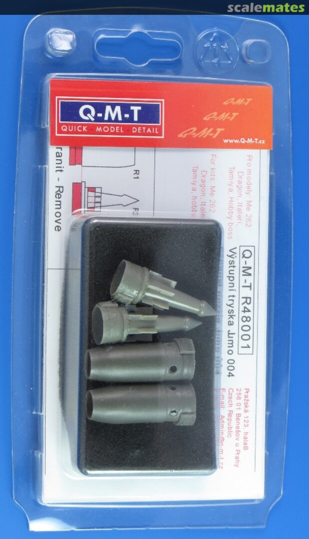Boxart Me262 Exhaust Nozzles Jumo 004 R48001 Q-M-T Boxart Me262 Exhaust Nozzles Jumo 004 R48001 Q-M-T