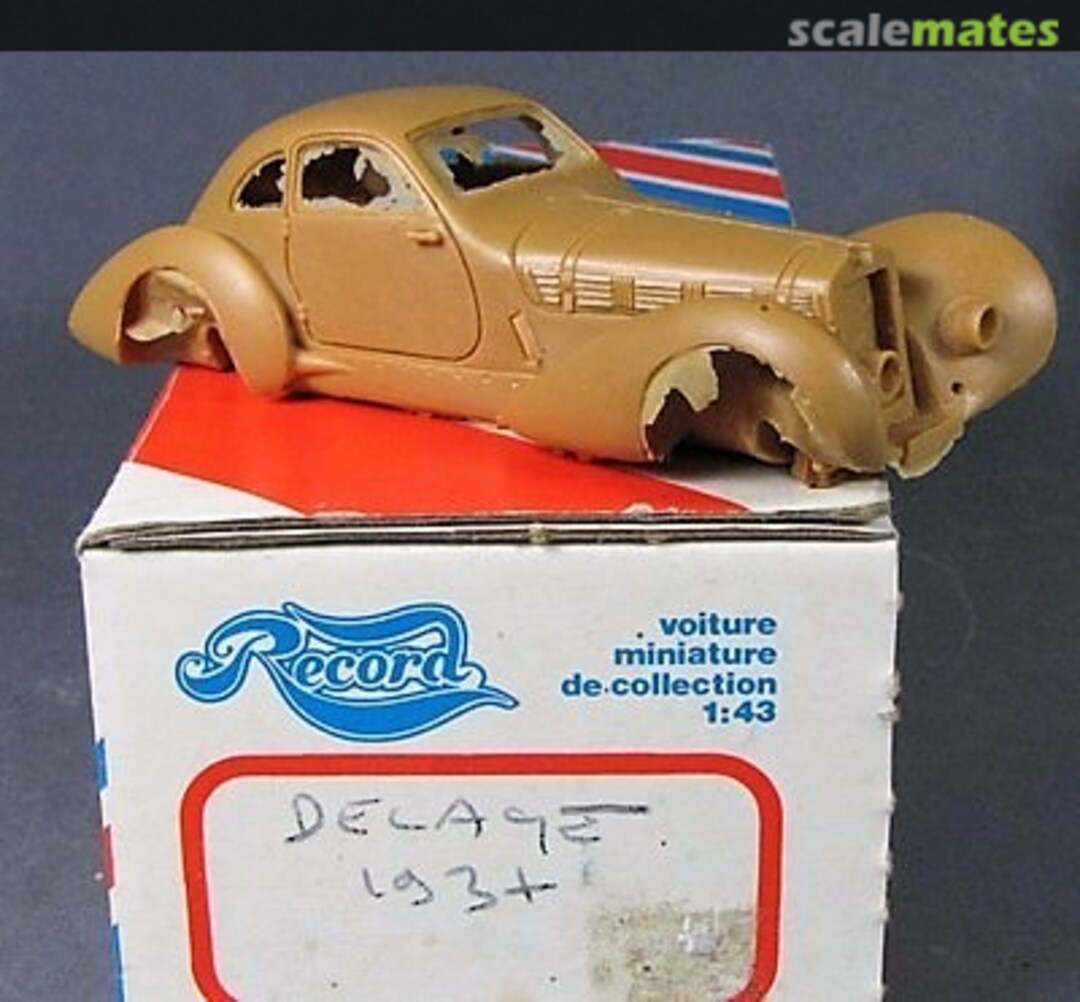 Boxart Delage Coupe Record Boxart Delage Coupe Record