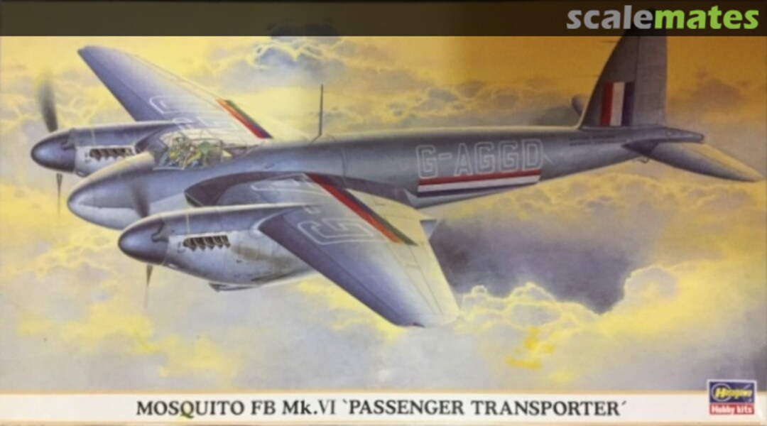 Boxart Mosquito FB Mk.VI 'Passenger Transporter' 00269 Hasegawa Boxart Mosquito FB Mk.VI 'Passenger Transporter' 00269 Hasegawa