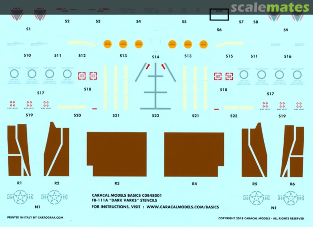 Boxart FB-111A "Dark Vark" CDB48001 Caracal Models