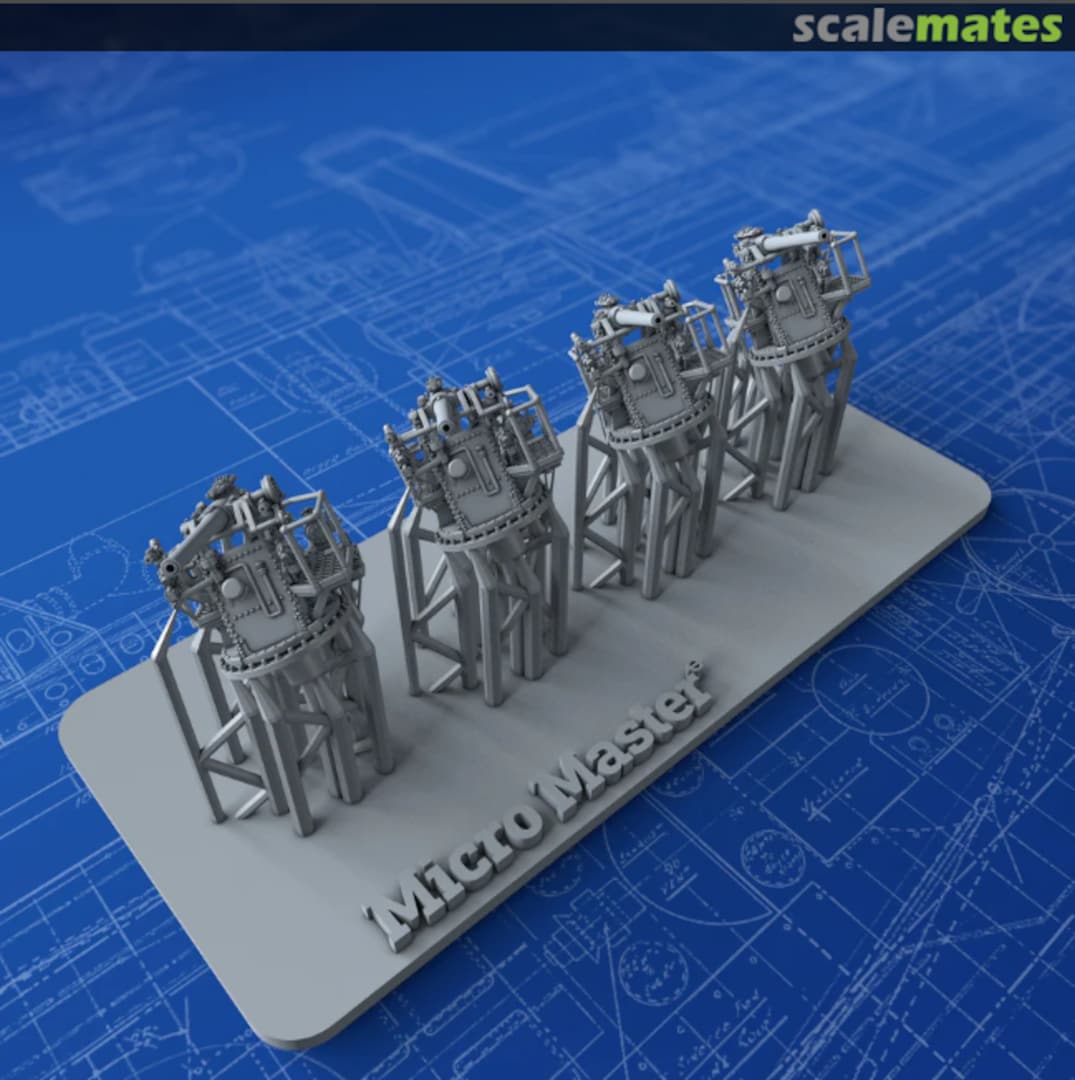 Boxart 4"/45 (10.2cm) QF MKV***(N) HA MKIV MM1545P Micro Master Boxart 4"/45 (10.2cm) QF MKV***(N) HA MKIV MM1545P Micro Master