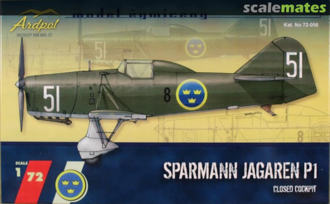 Boxart Sparmann Jagaren P1 72-056 Ardpol Boxart Sparmann Jagaren P1 72-056 Ardpol