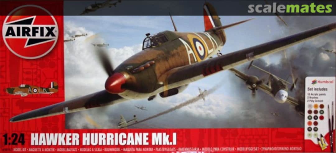 Boxart Hawker Hurricane Mk.I A50167 Airfix Boxart Hawker Hurricane Mk.I A50167 Airfix