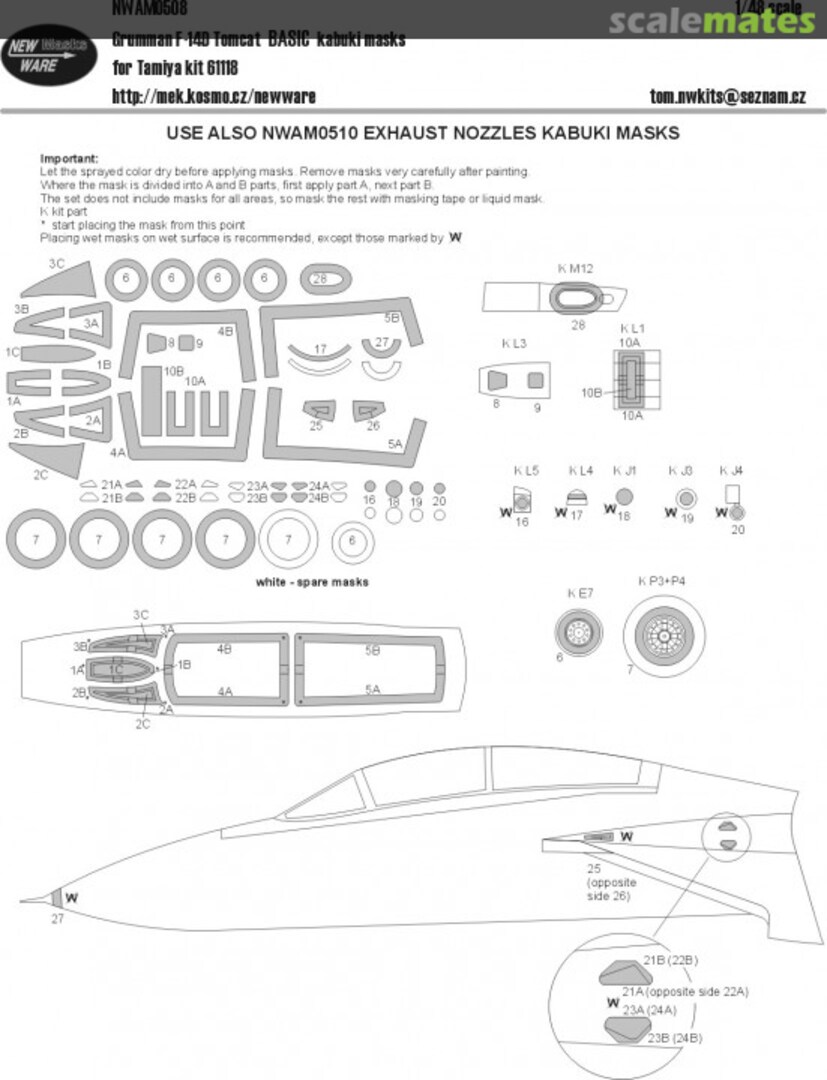 Boxart Grumman F-14D Tomcat BASIC kabuki masks NWAM0508 New Ware Boxart Grumman F-14D Tomcat BASIC kabuki masks NWAM0508 New Ware