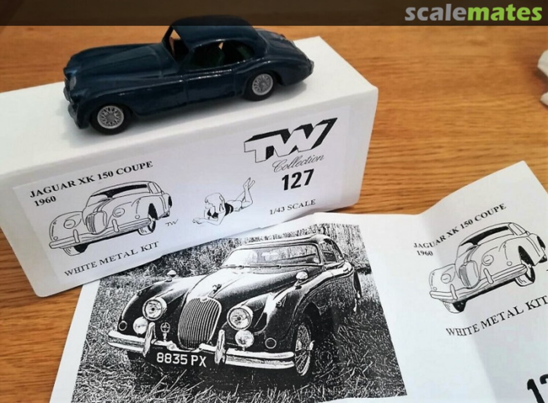 Boxart Jaguar XK 150 Coupe 127 TW Collection Boxart Jaguar XK 150 Coupe 127 TW Collection