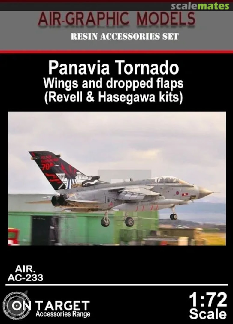 Boxart Panavia Tornado wings and dropped flaps AIR.AC-233 Air-Graphics Models Boxart Panavia Tornado wings and dropped flaps AIR.AC-233 Air-Graphics Models