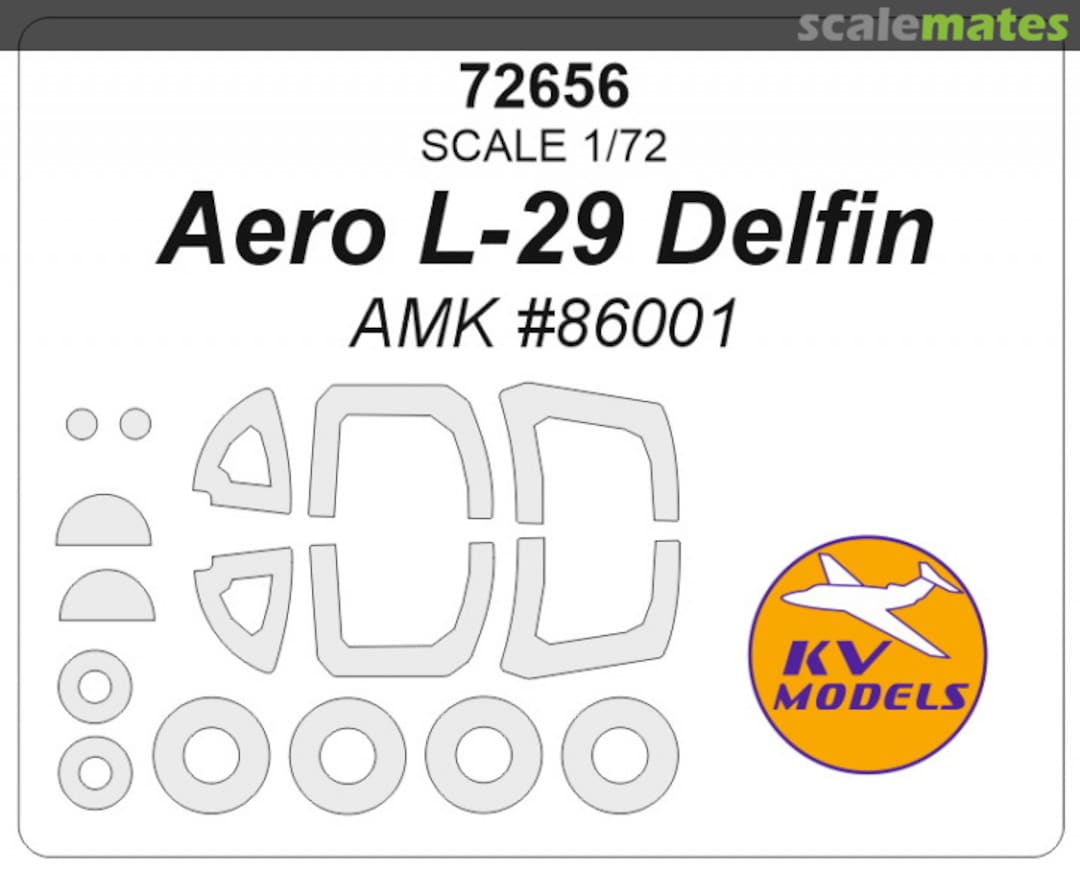 Boxart Aero L-29 Delfin 72656 KV Models Boxart Aero L-29 Delfin 72656 KV Models