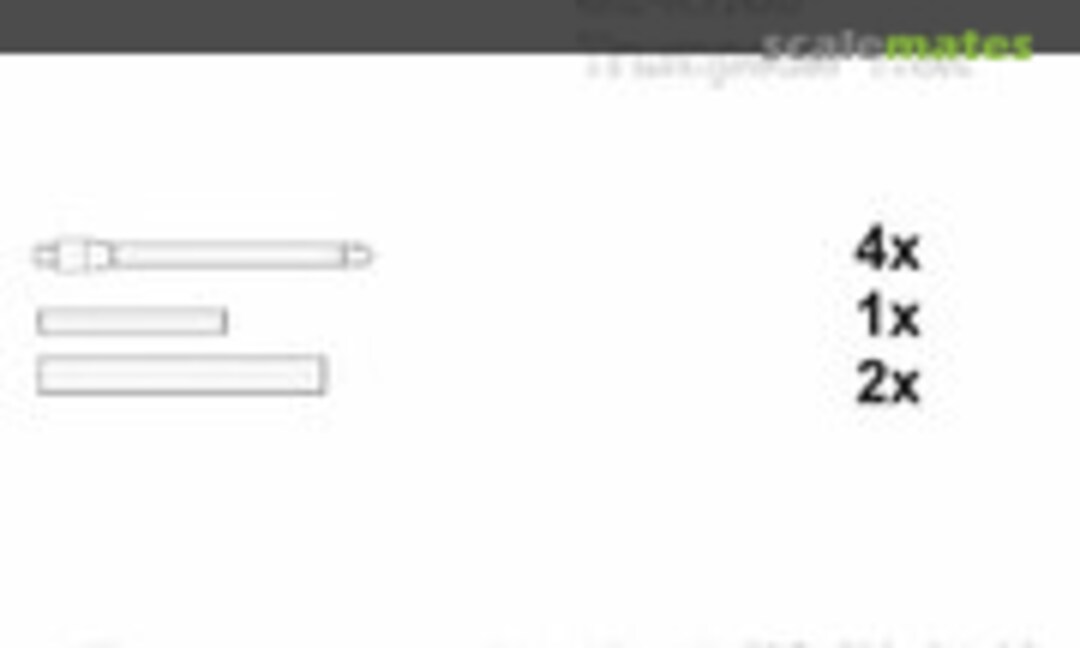 1:32 Dynamic pressure sensors for Sukhoi Su-27 / Su-30 (Profimodeller 32311) 32311