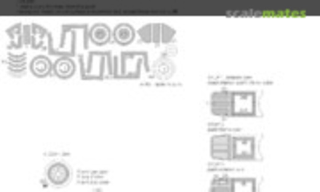 1:48 AD-4W Skyraider EXPERT kabuki masks (New Ware NWAM0165) NWAM0165