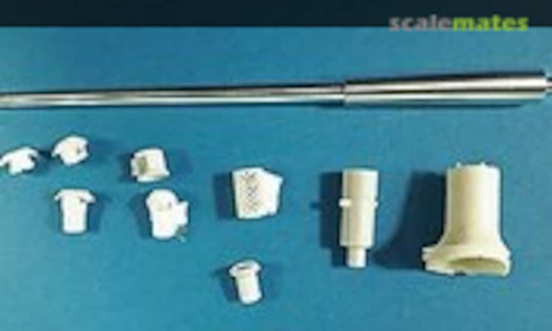 1:35 10,5cm KwK L/68 with 3 different muzzle brakes (Paper Panzer Productions PPP35045DR) PPP35045DR