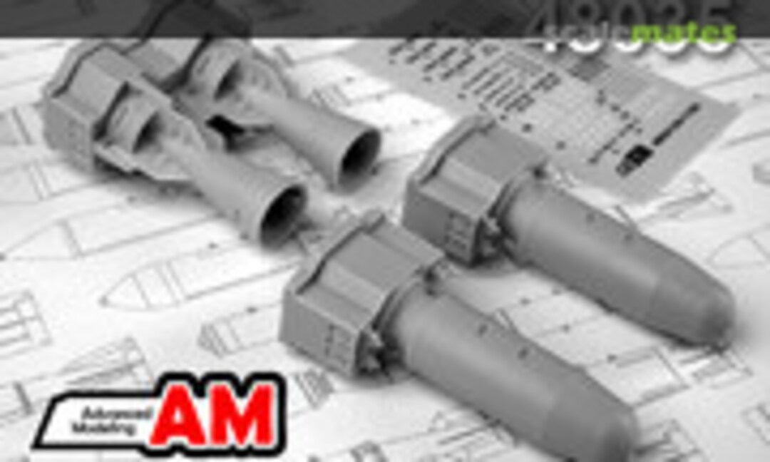 1:48 OFZAB-500 500 kg Air-Fuel Explosive / Incendiary / Frag Bomb (Advanced Modeling AMC 48035) AMC 48035