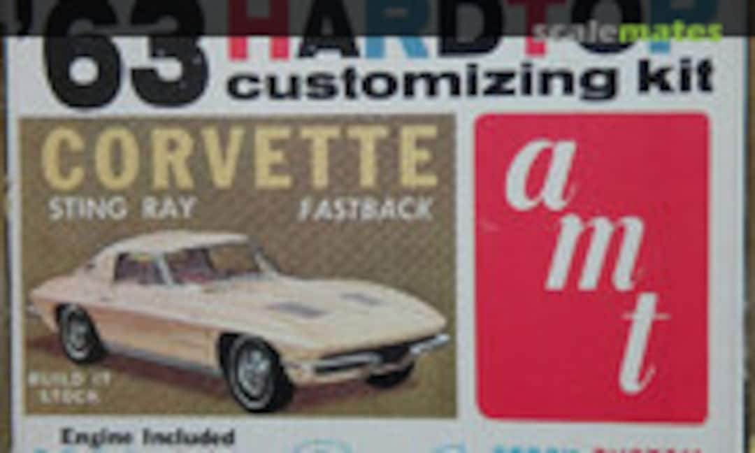 1:25 1963 Corvette Sting Ray Fastback (AMT 6923)