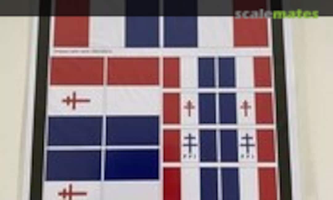 1:35 Flags France WW2 (Clean) (M-Models NT0005) NT0005