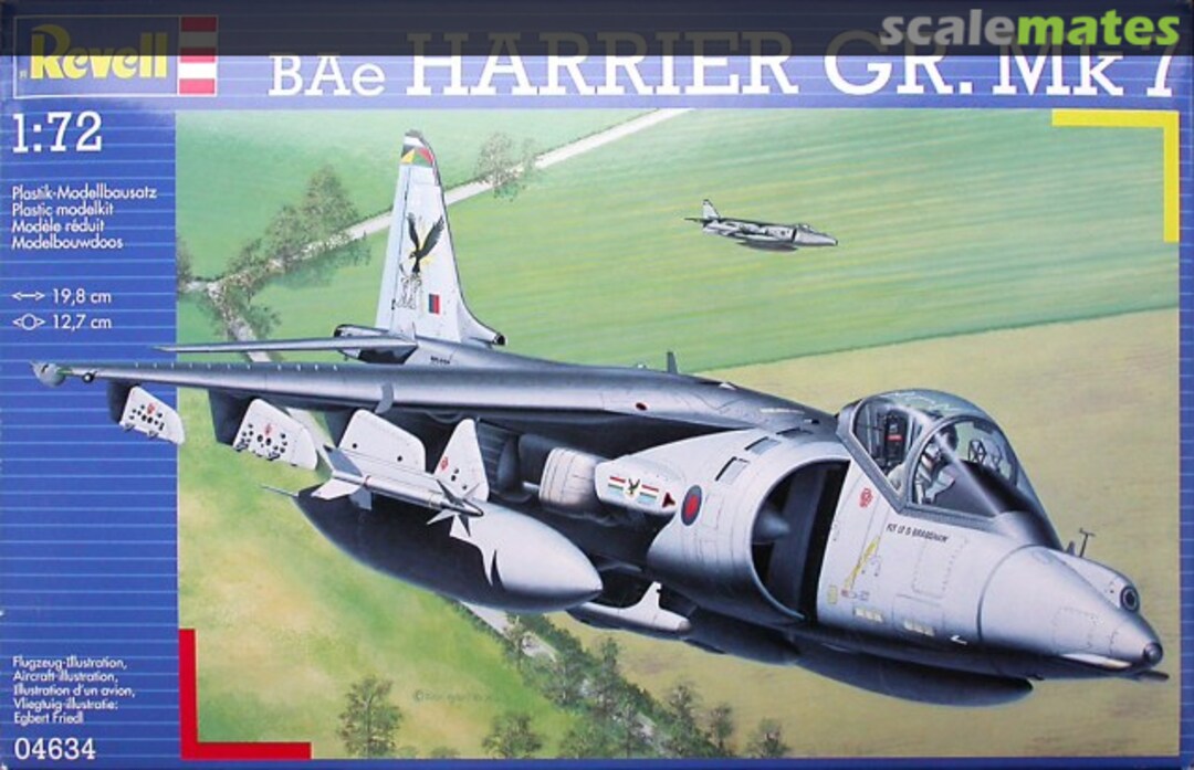 Boxart BAe Harrier GR. Mk 7 04634 Revell