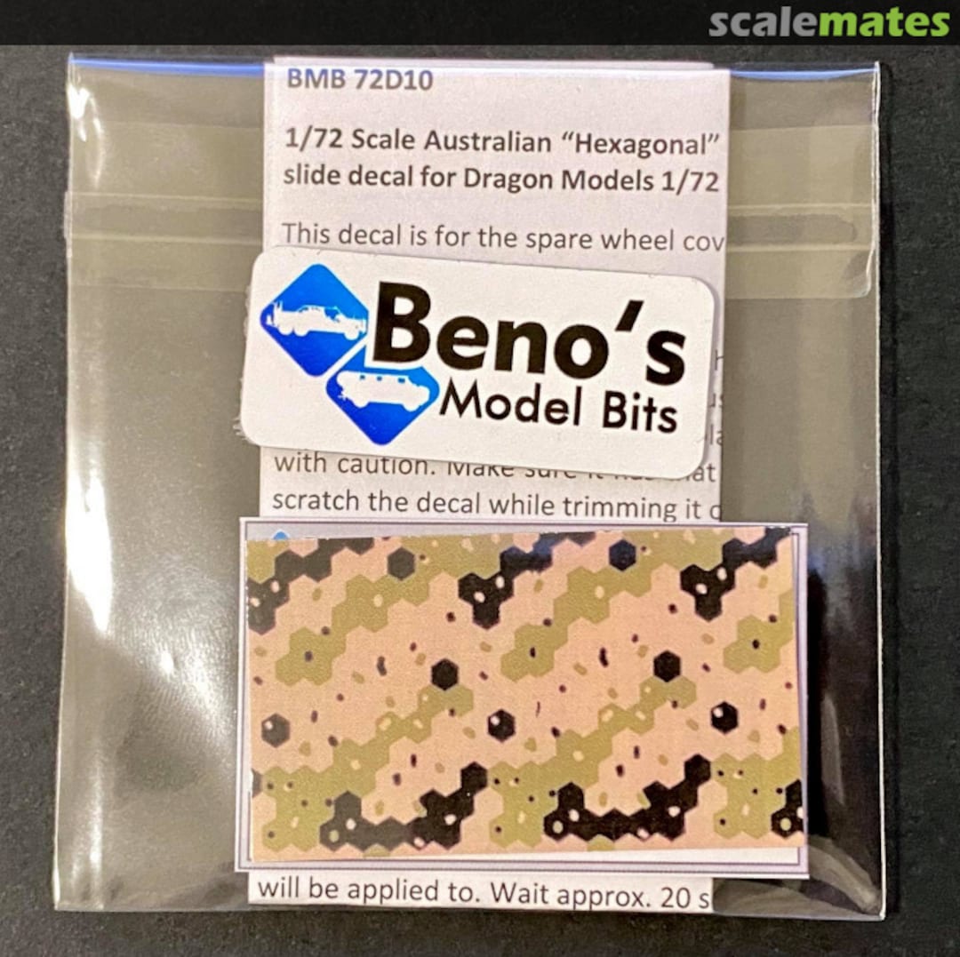 Boxart Australian Hexagonal Cam Scheme Canvas BMB72D10 BenO's Scale Models Boxart Australian Hexagonal Cam Scheme Canvas BMB72D10 BenO's Scale Models