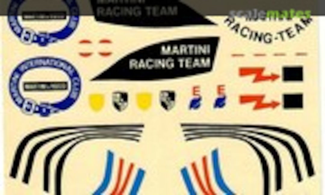 1:24 Porsche 917K Martini Le Mans 1971 (Fred Cady Decals 73) 73