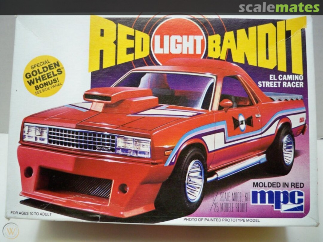 Boxart 1982 El Camino street racer 1-0857 MPC Boxart 1982 El Camino street racer 1-0857 MPC