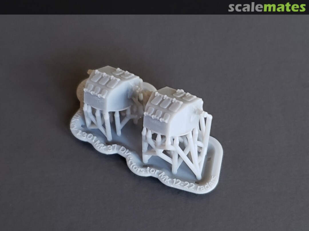 Boxart Mk.37 Fire Control Directors for Mk.12 and Mk.22 Radars 301-Mk 37 12/22 radars Model Monkey