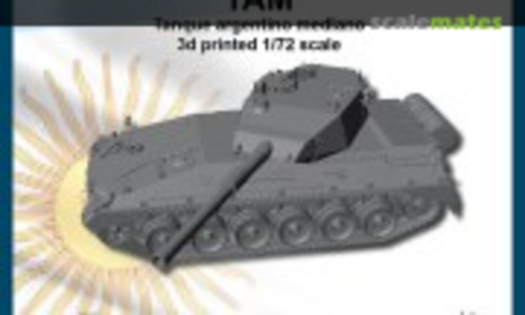 1:72 Tanque argentino mediano T.A.M. (1:72) (FC Model Trend 72514) 72514