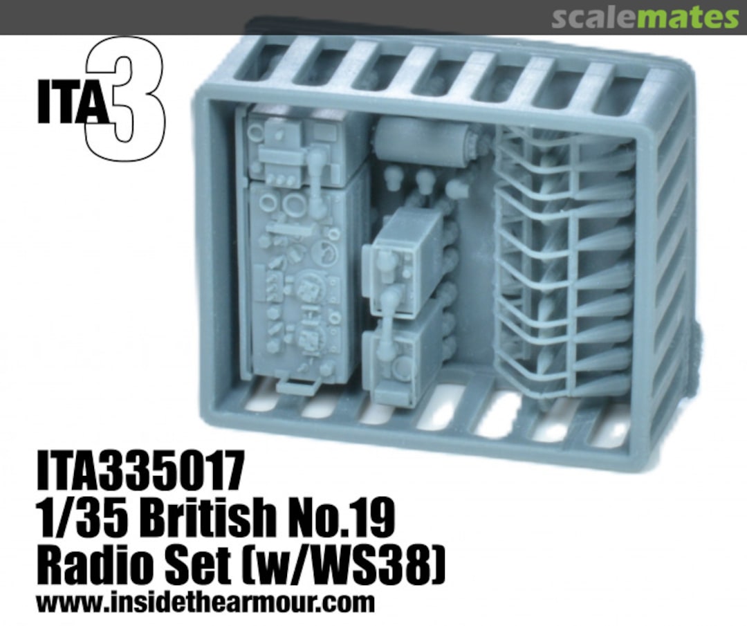 Boxart British Number 19 WT radio set ITA335017 Inside the Armour ITA3 Boxart British Number 19 WT radio set ITA335017 Inside the Armour ITA3