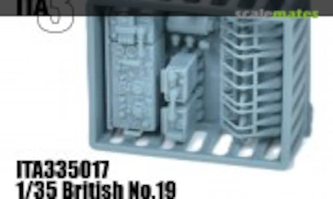 1:35 British Number 19 WT radio set (Inside the Armour ITA3 ITA335017) ITA335017
