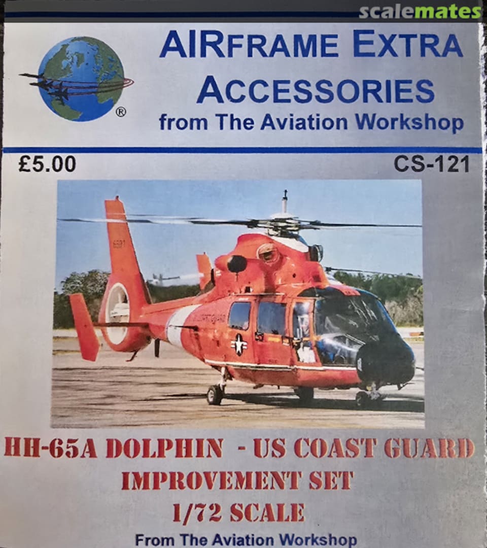 Boxart HH-65A Dolphin - US Coast Guard Improvement Ser CS-121 The Aviation Workshop Boxart HH-65A Dolphin - US Coast Guard Improvement Ser CS-121 The Aviation Workshop