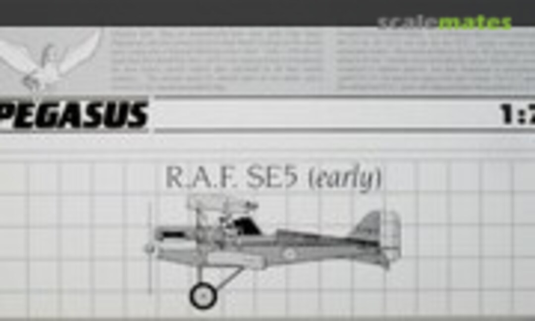 1:72 R.A.F. SE 5 (Early) (Pegasus 2025)