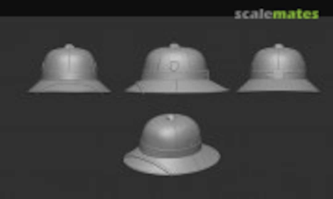 1:35 German Tropical Pith Helmet (Firma49 H034-35) H034-35