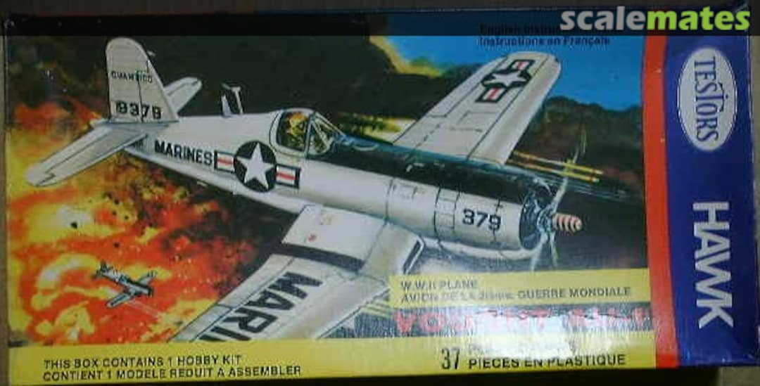 Boxart Vought AU-1 621 Testors Boxart Vought AU-1 621 Testors