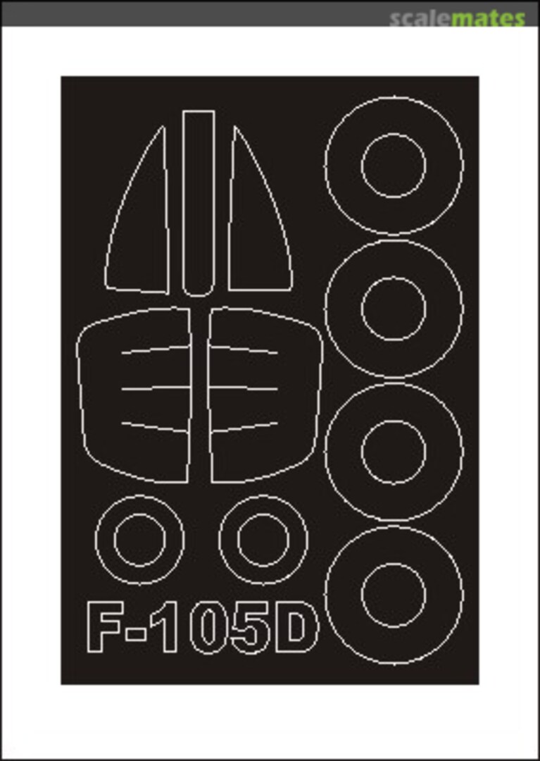 Boxart F-105D SM72150 Montex
