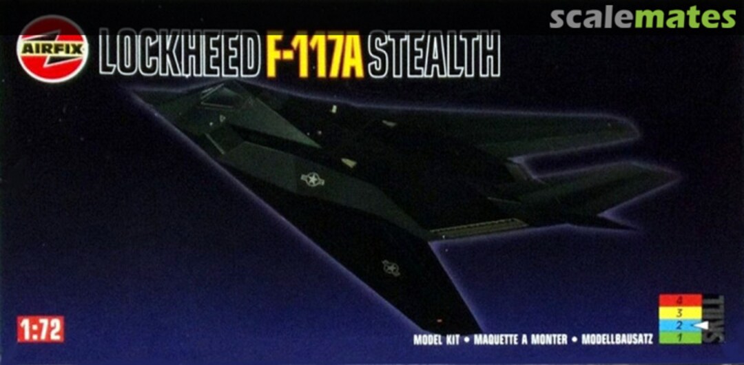 Boxart Lockheed F-117A Stealth 05026 Airfix Boxart Lockheed F-117A Stealth 05026 Airfix