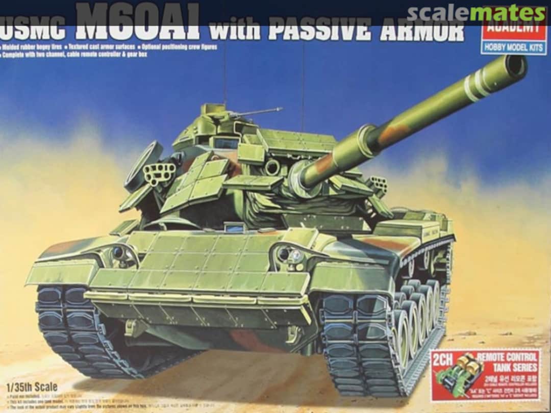 Boxart USMC M60A1 with passive Armor ~W/Motor~ TA999 Academy Boxart USMC M60A1 with passive Armor ~W/Motor~ TA999 Academy