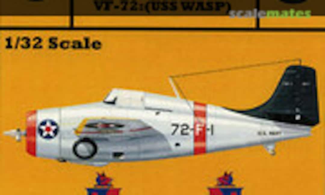 1:32 USN F4F-3 Wildcat (Yellow-Wings Decals 32-004) 32-004