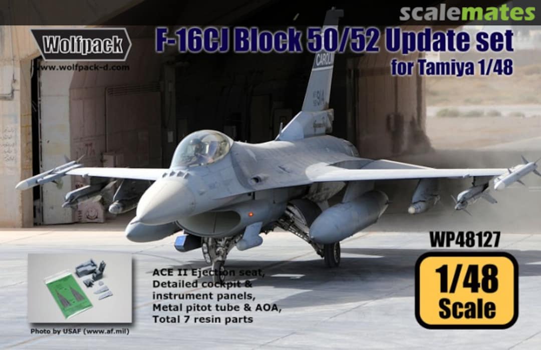 Boxart F-16CJ Block 50/52 Falcon Update Set WP48127 Wolfpack Boxart F-16CJ Block 50/52 Falcon Update Set WP48127 Wolfpack