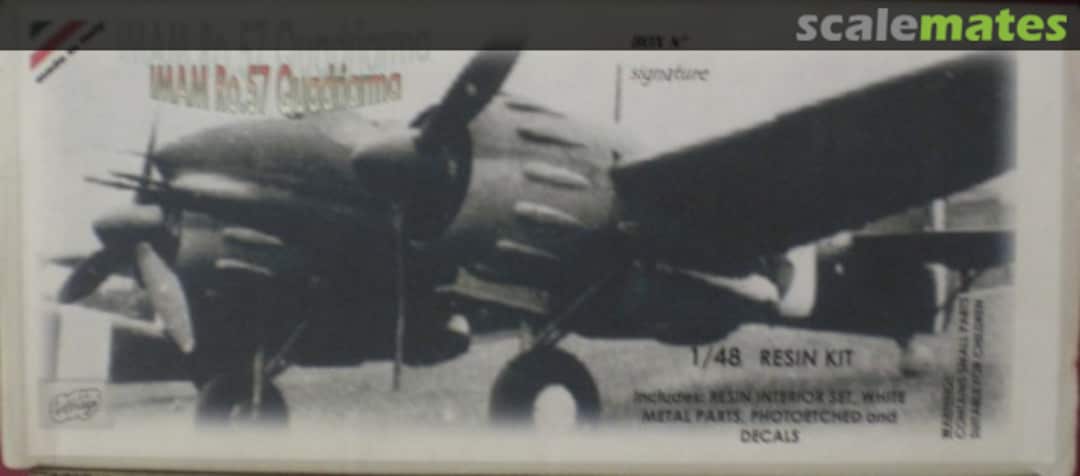 Boxart IMAM Ro.57 Quadriarma VM 48007 Vintage Models Boxart IMAM Ro.57 Quadriarma VM 48007 Vintage Models